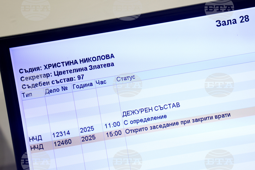 Софийски районен съд - мярка за неотклонение