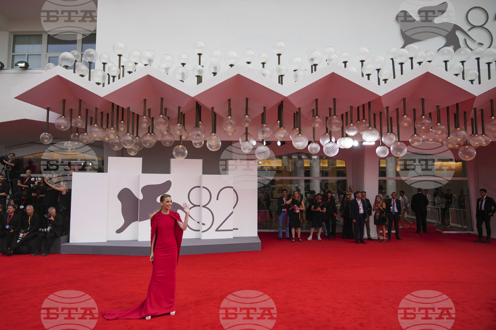 Italy Venice Film Festival Bugonia Red Carpet