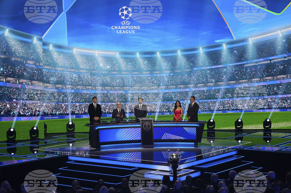 Monaco Soccer Champions League Draw