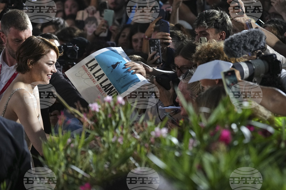 Italy Venice Film Festival Bugonia Red Carpet