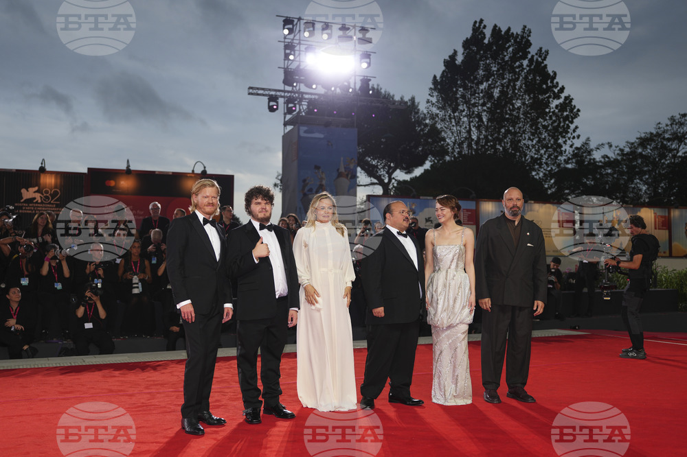 Italy Venice Film Festival Bugonia Red Carpet