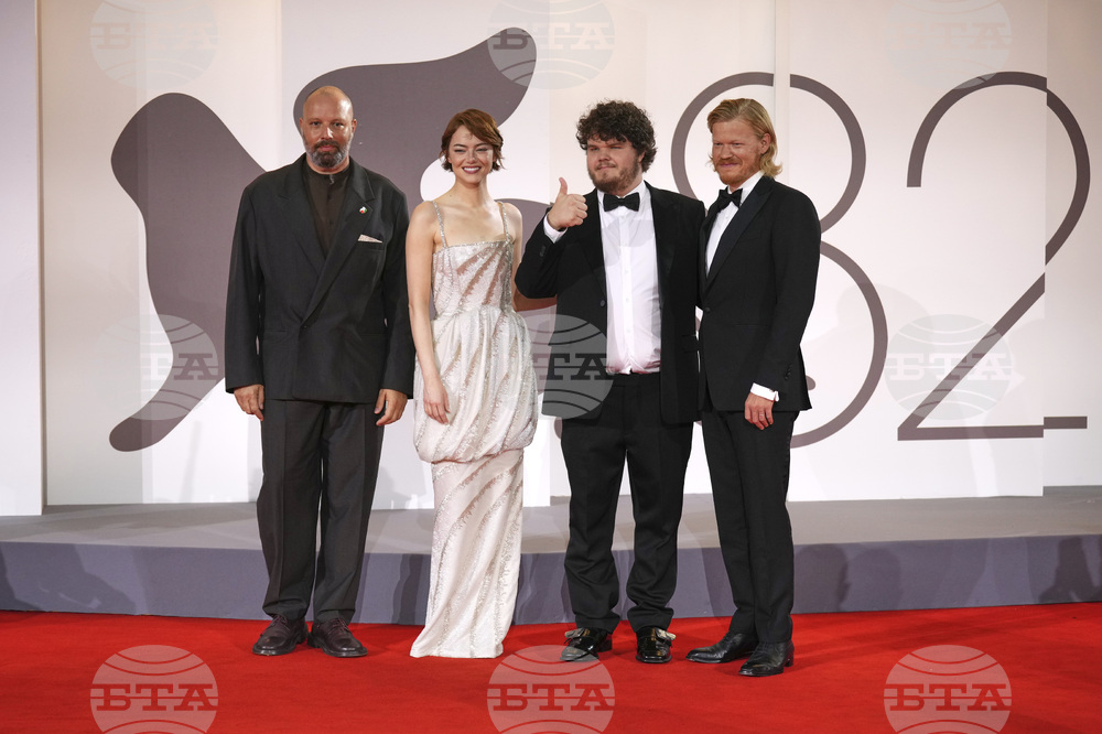 Italy Venice Film Festival Bugonia Red Carpet