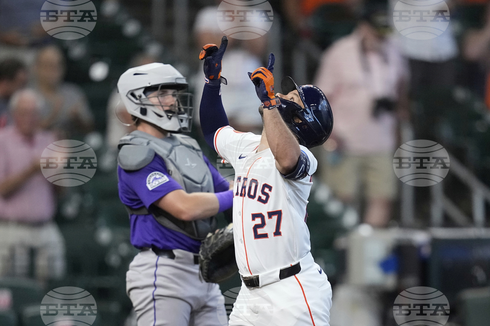 Rockies Astros Baseball