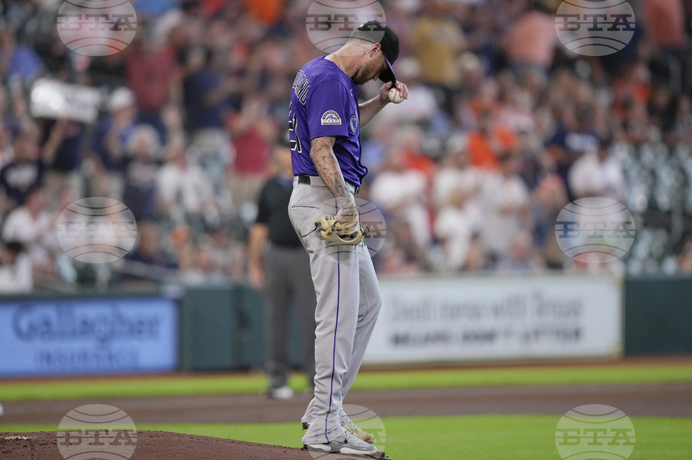 Rockies Astros Baseball