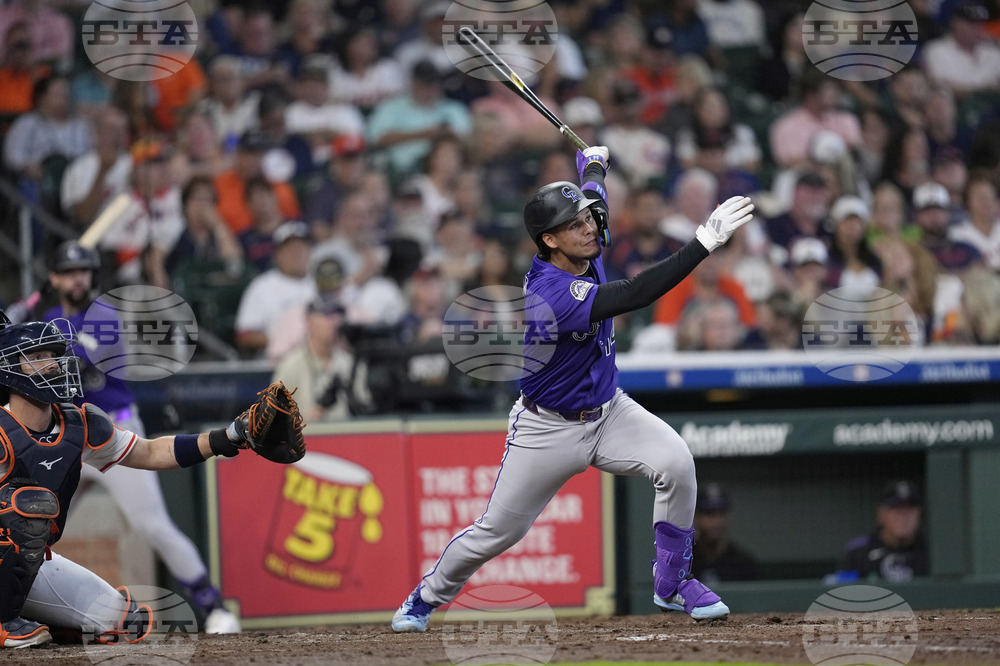 Rockies Astros Baseball