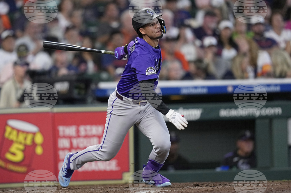 Rockies Astros Baseball