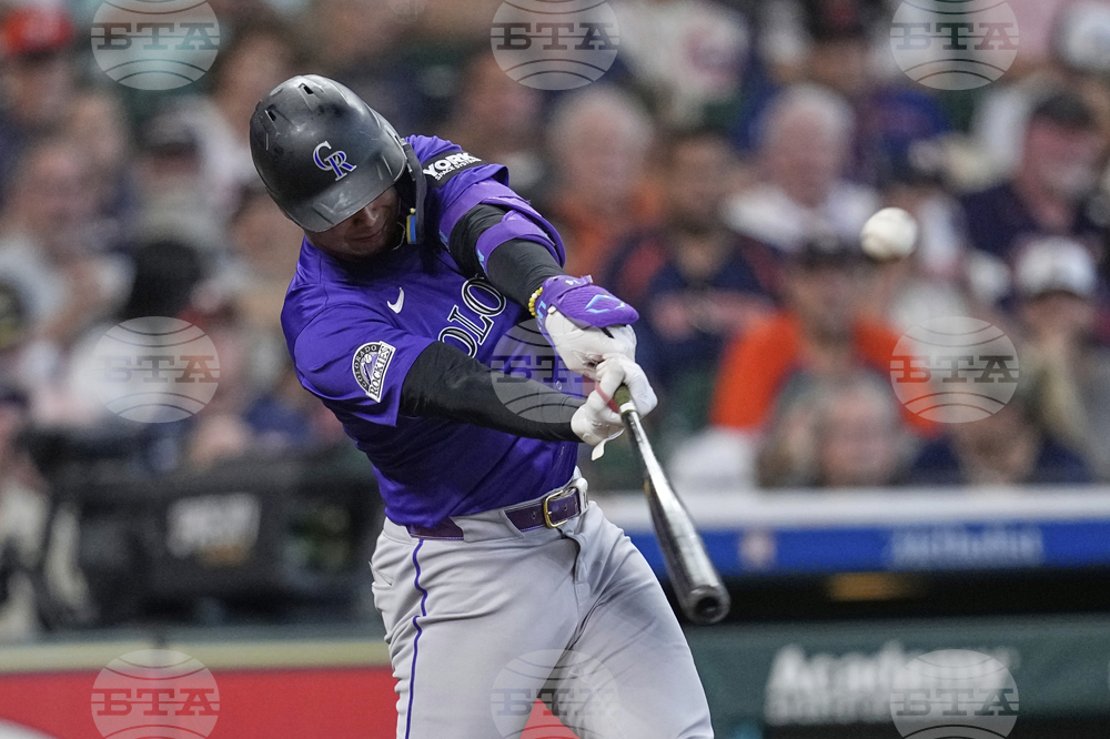 Rockies Astros Baseball
