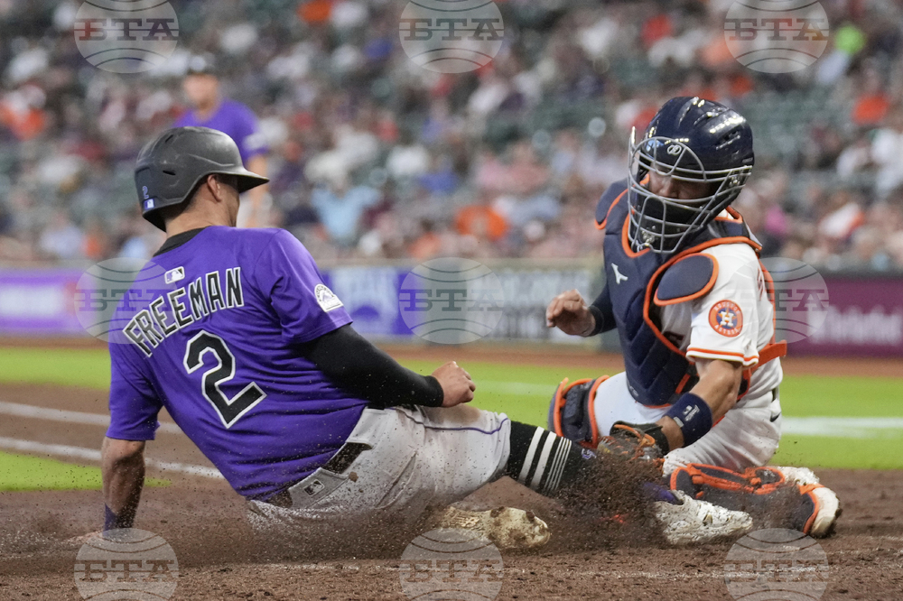 Rockies Astros Baseball
