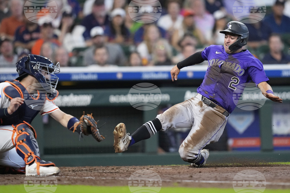 Rockies Astros Baseball