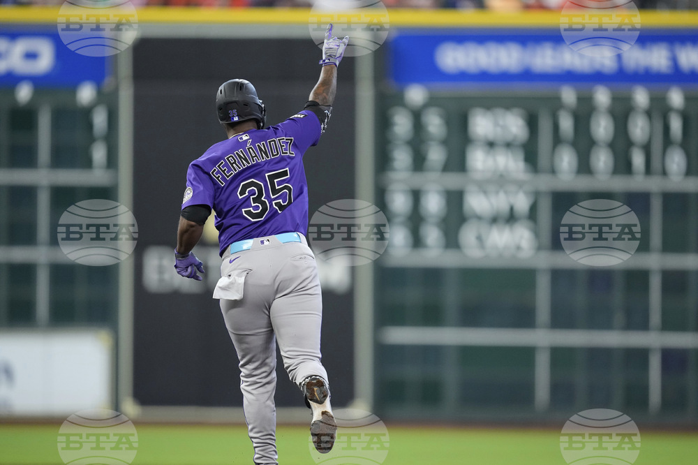 Rockies Astros Baseball