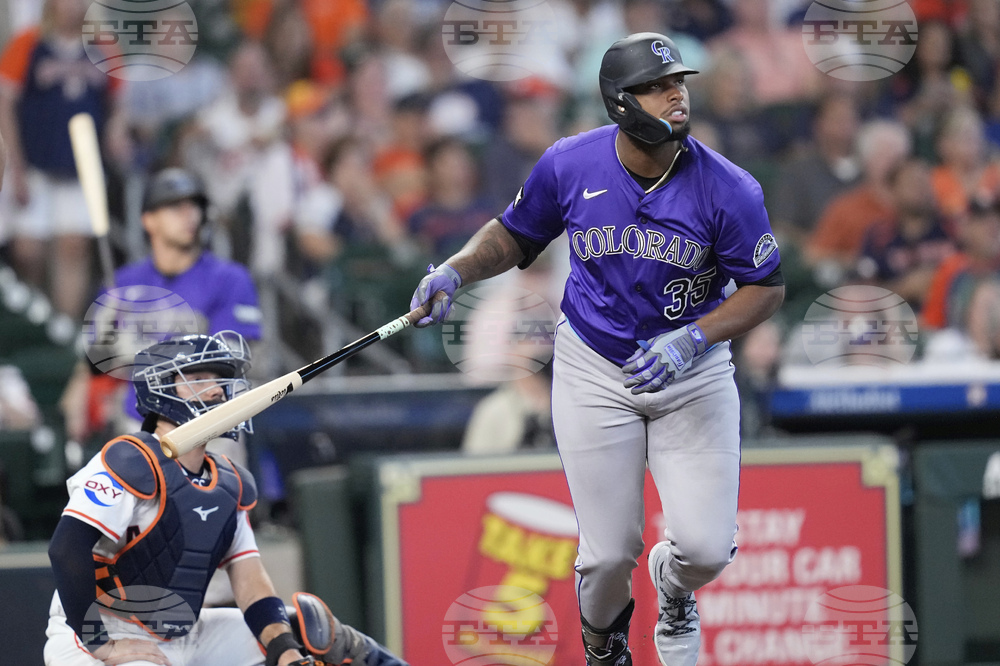 Rockies Astros Baseball