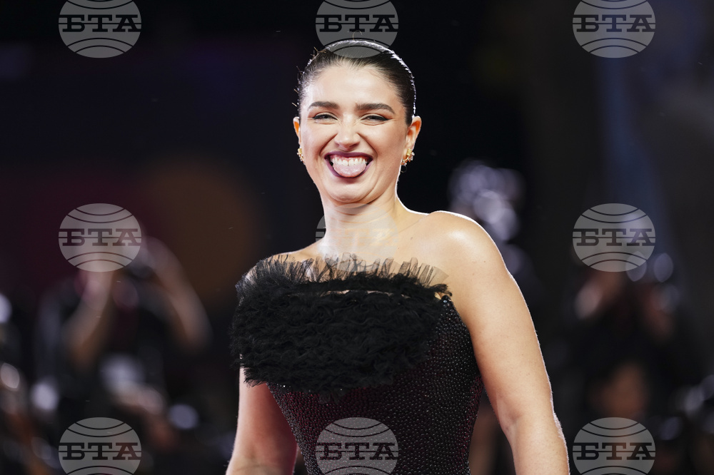 Italy Venice Film Festival Jay Kelly Red Carpet