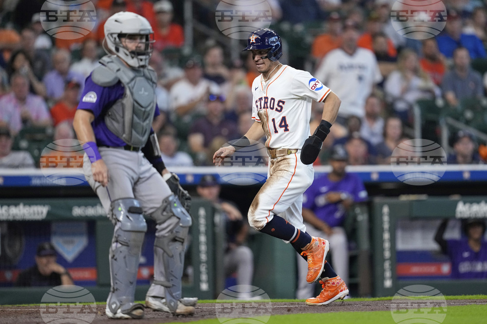 Rockies Astros Baseball