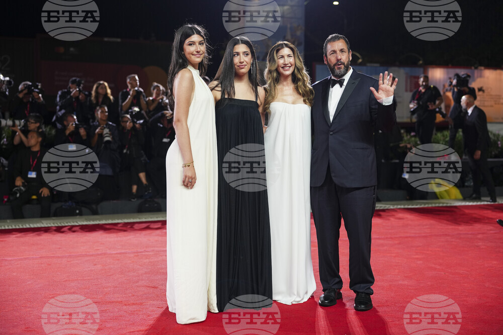 Italy Venice Film Festival Jay Kelly Red Carpet