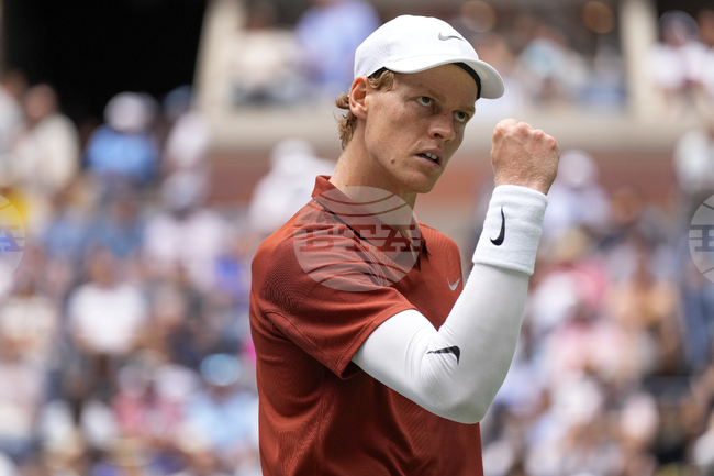 Яник Синер достигна с лекота до третия кръг на Откритото първенство на САЩ