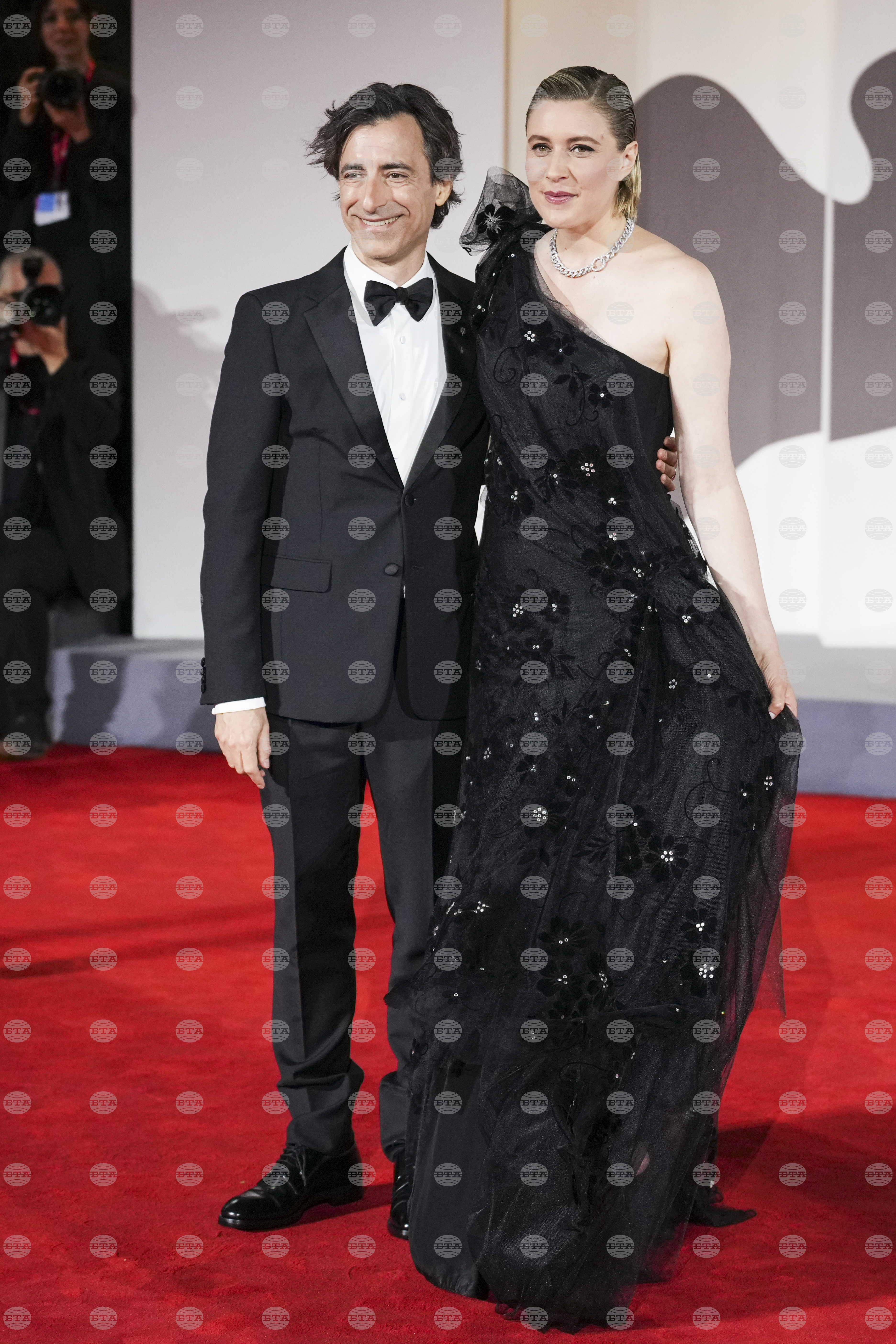 Italy Venice Film Festival Jay Kelly Red Carpet