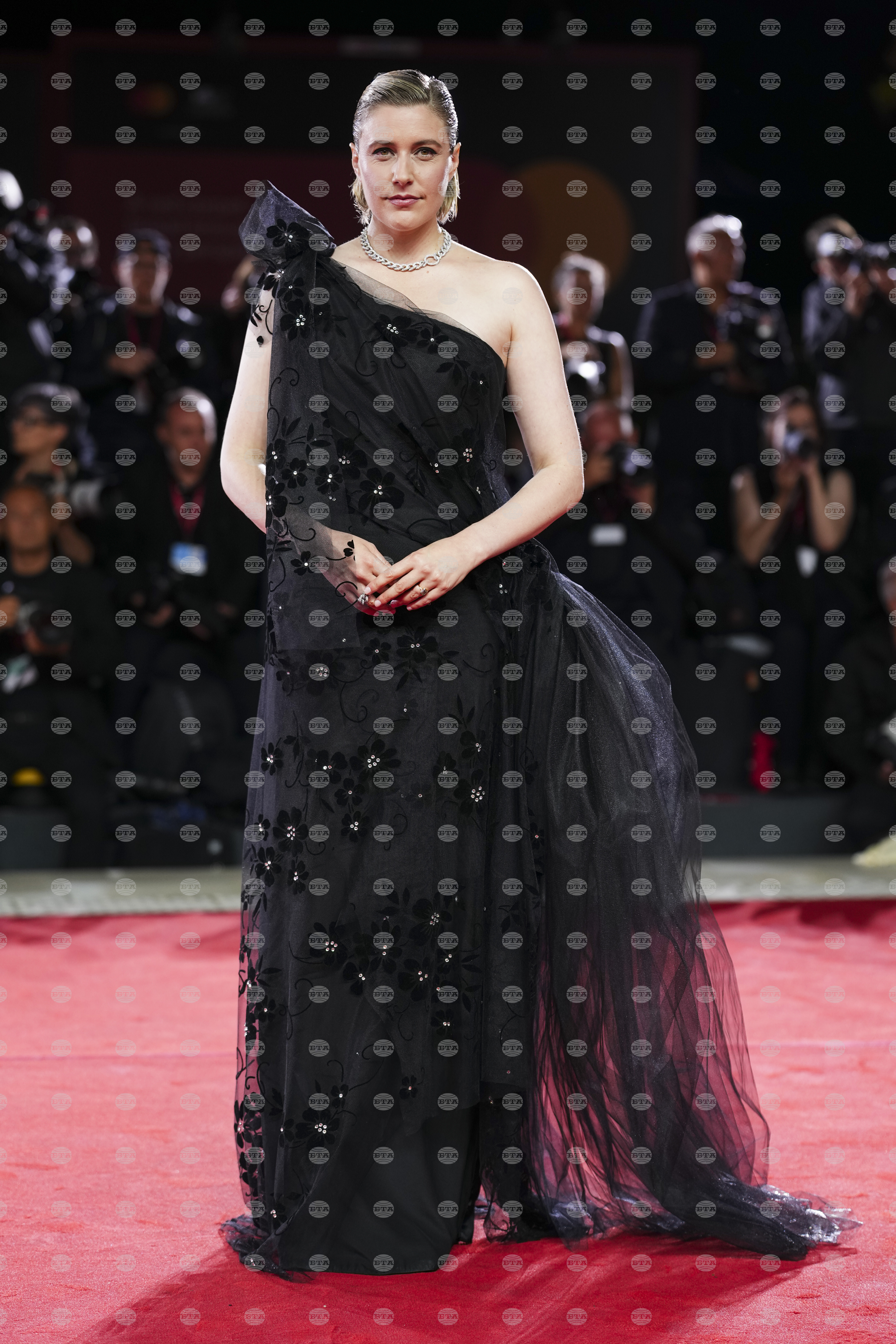 Italy Venice Film Festival Jay Kelly Red Carpet