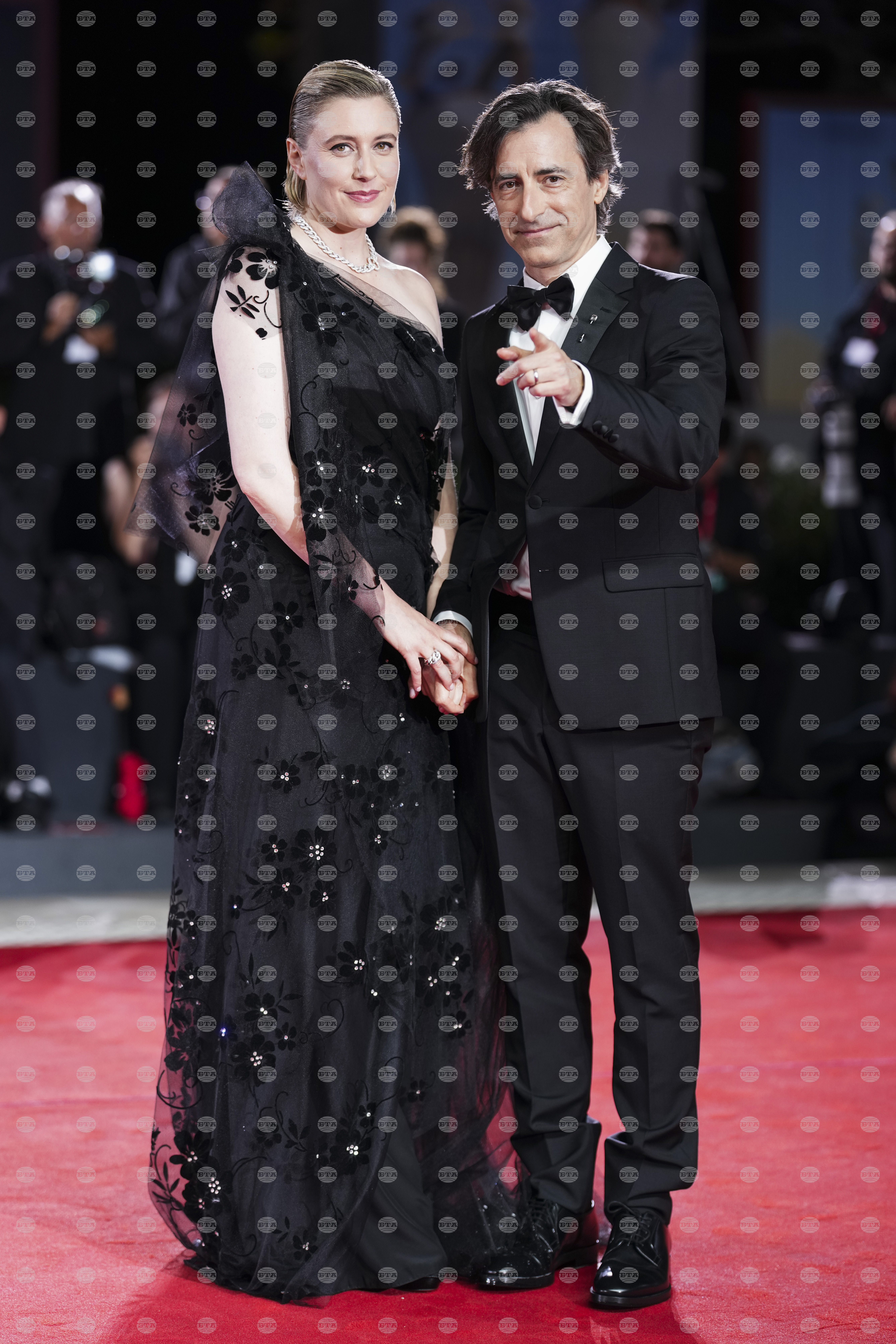 Italy Venice Film Festival Jay Kelly Red Carpet