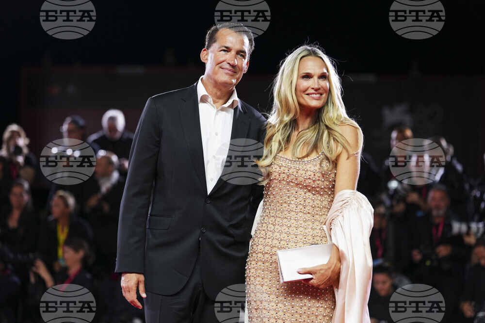 Italy Venice Film Festival Jay Kelly Red Carpet