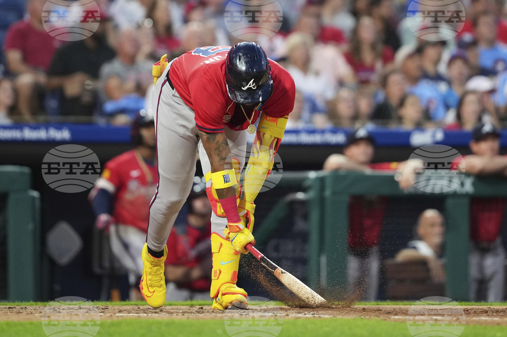 Braves Phillies Baseball
