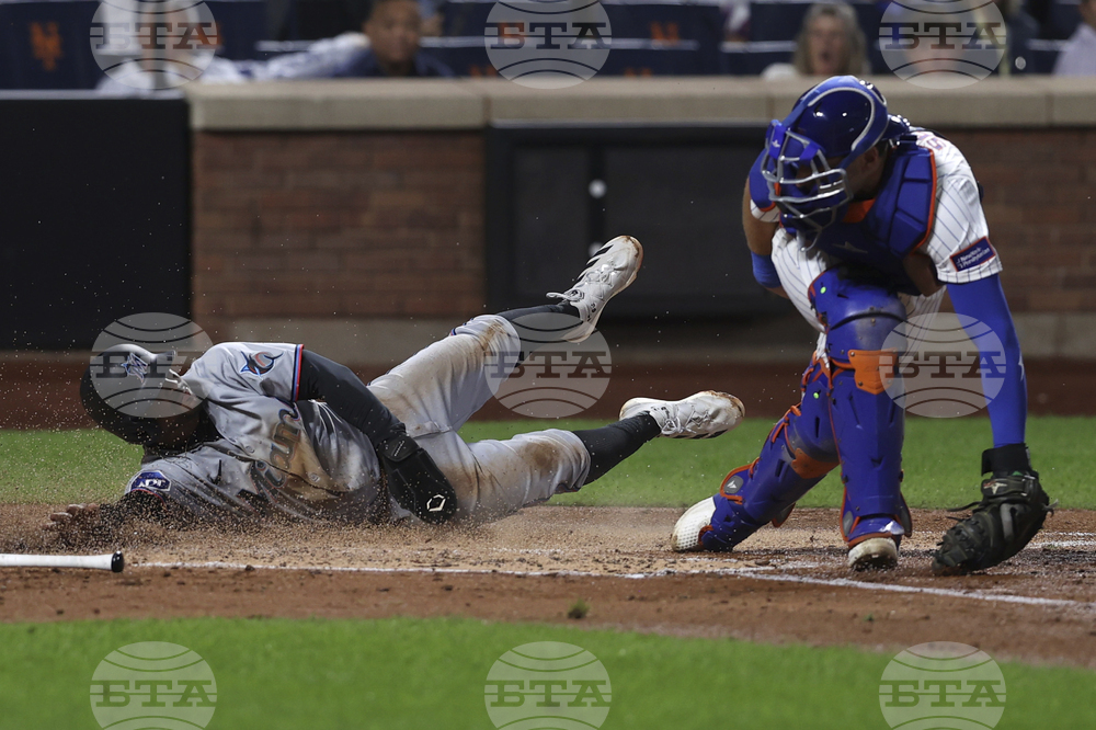 Marlins Mets Baseball