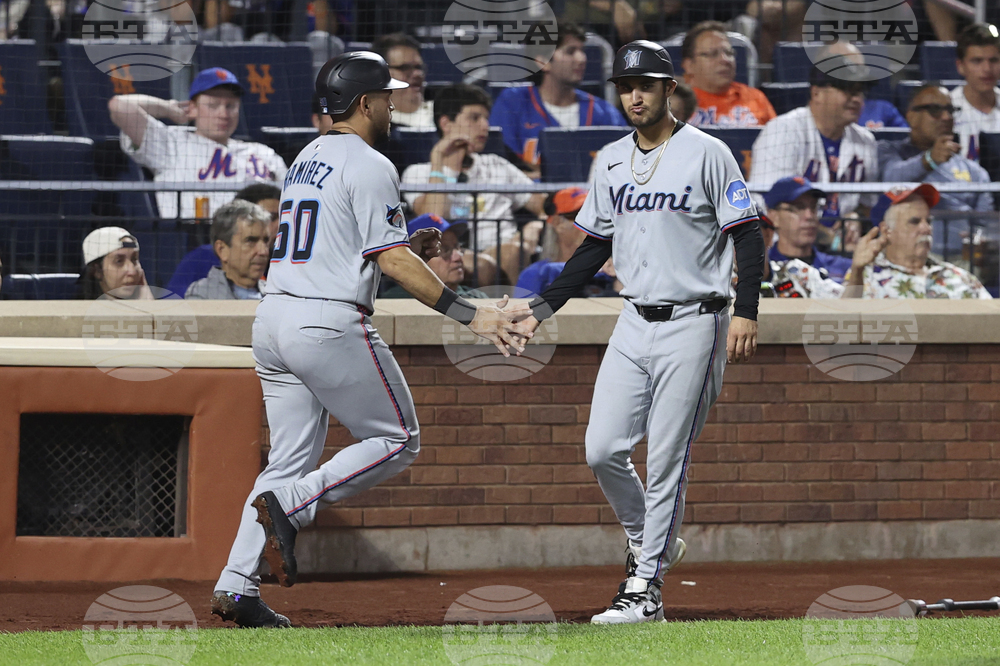 Marlins Mets Baseball