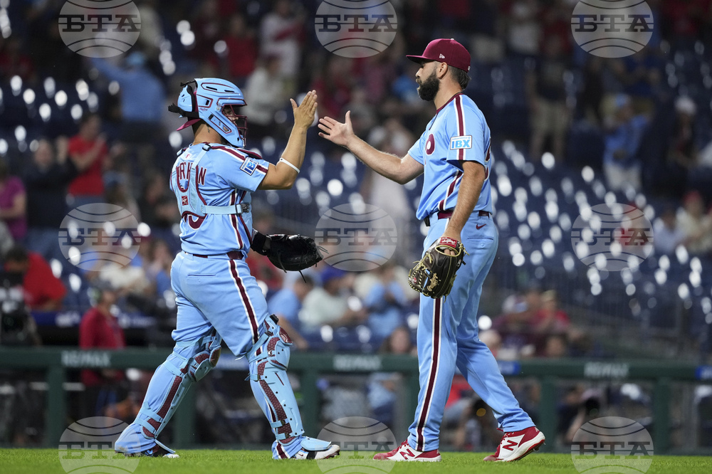 Braves Phillies Baseball