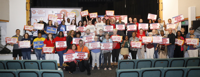 National Nurses United hosts town hall demanding protections for Social Security