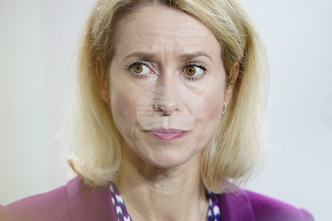 Ръководителката на европейската дипломация Кая Калас пристигна днес на посещение в Киев