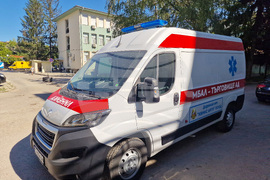Търговище - МБАЛ - нова линейка - дарение 