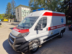 Търговище - МБАЛ - нова линейка - дарение 