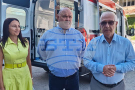 Търговище - МБАЛ - нова линейка - дарение 