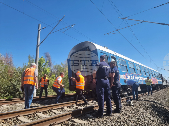 Възстановено е движението на влаковете през гара Калитиново