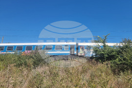 Стара Загора - дерайлирал влак