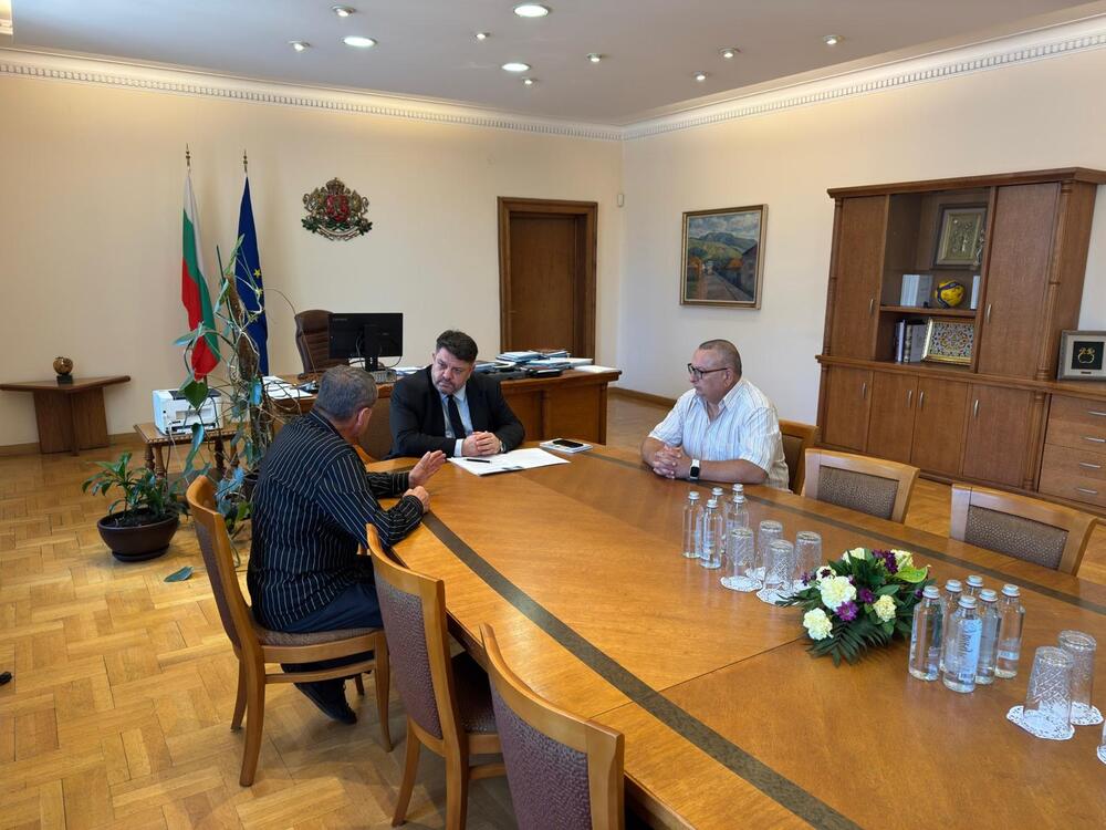 Deputy PM Zafirov Meets with the Leadership of Association of Bulgarian Veteran Peacekeepers