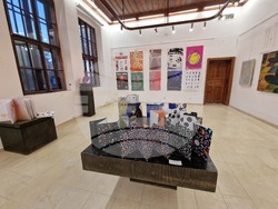 Изложбата „Дипломираните“ на студентите от НХА е част от промгарамата на 41-ото издание на Празниците на изкуствата „Аполония“. Снимка: Ваня Сухарова/БТА