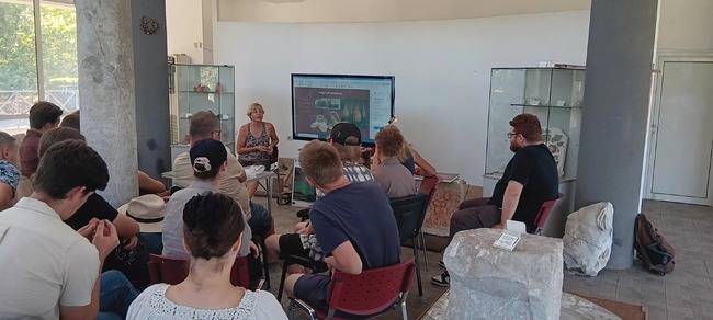 Археолози от Варшавската експедиция изнесоха презентации в посетителския център „Нове“ край Свищов