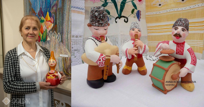Българската глинена играчка на Анна Константинова е включена в нематериалното културно наследство на Одеска област