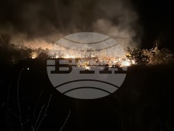 Хисаря - пожар - потушен 