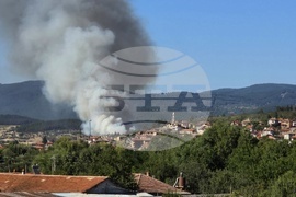 Панагюрище - пожар