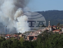 Панагюрище - пожар