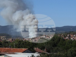 Панагюрище - пожар