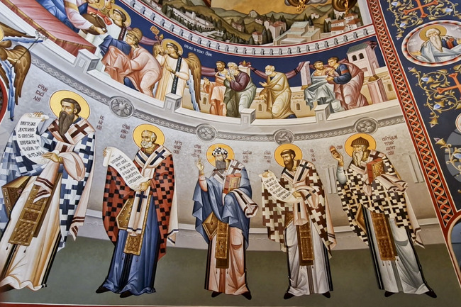 Смолян - църква - изографисване