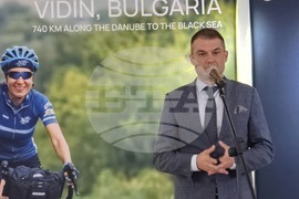 Видин - веломаршрут „Дунав Ултра“ - посрещане на участниците