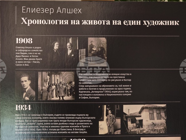 Белоградчик - изложба “Връщане към началото“ - Елиезер Алшех