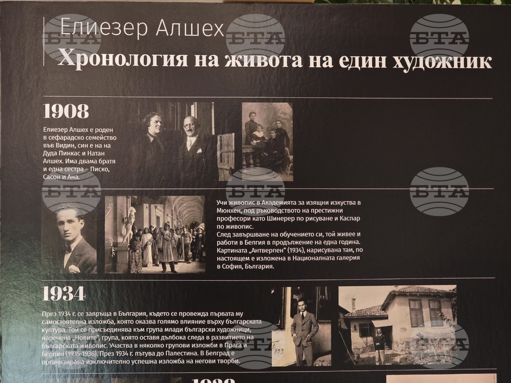 Белоградчик - изложба “Връщане към началото“ - Елиезер Алшех