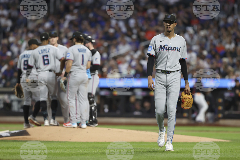 Marlins Mets Baseball
