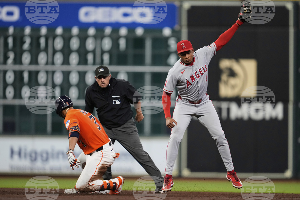 Angels Astros Baseball