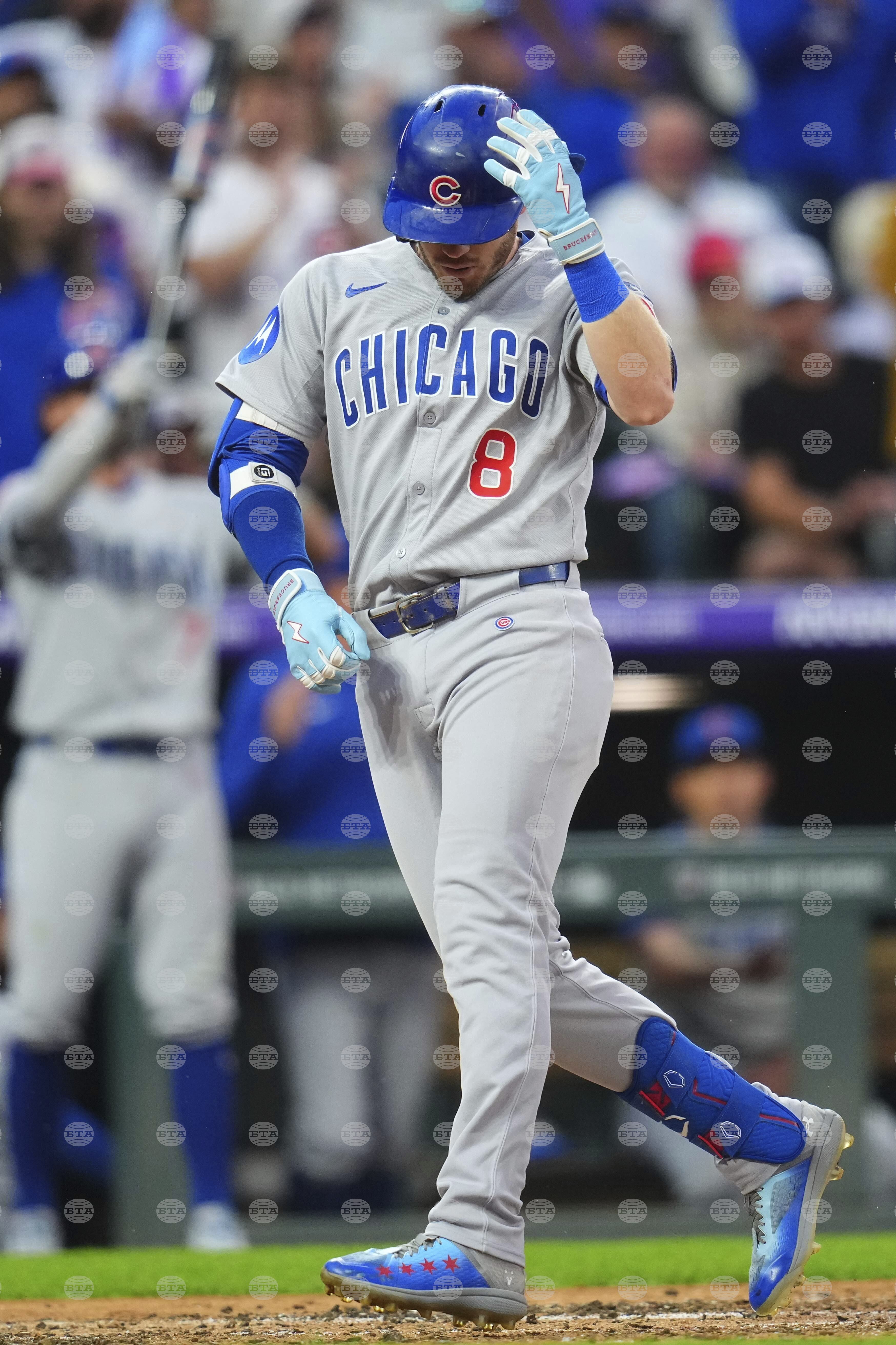 Cubs Rockies Baseball