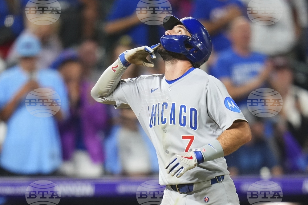 Cubs Rockies Baseball